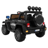 Auto Terenowe Full Time 4WD dla dzieci Czarny + Napęd 4x4 + Pilot + Audio LED + Schowek